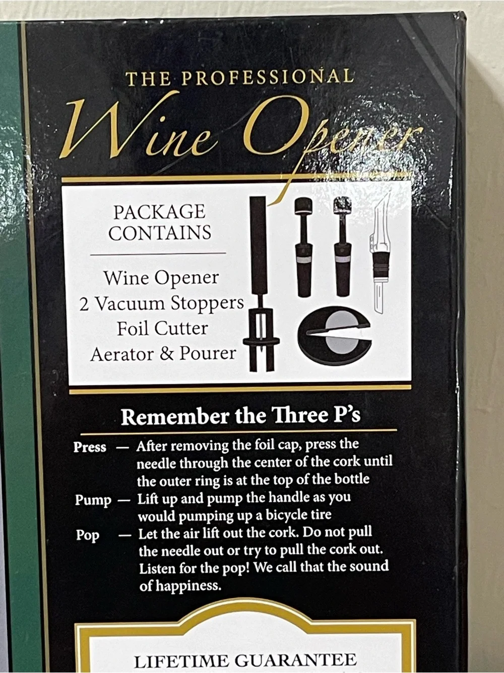 The Professional Wine Opener With Chill Stick Vineyard Supply Company New